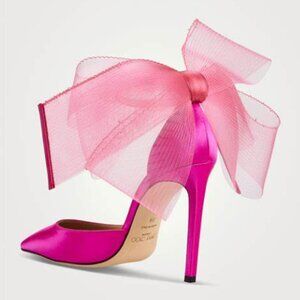 Jimmy Choo Bow Heels Pink